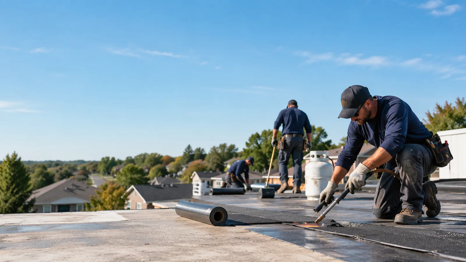 Flat Roof Leak Repair providers in Logan, KS